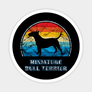 Miniature Bull Terrier Vintage Design Dog Magnet